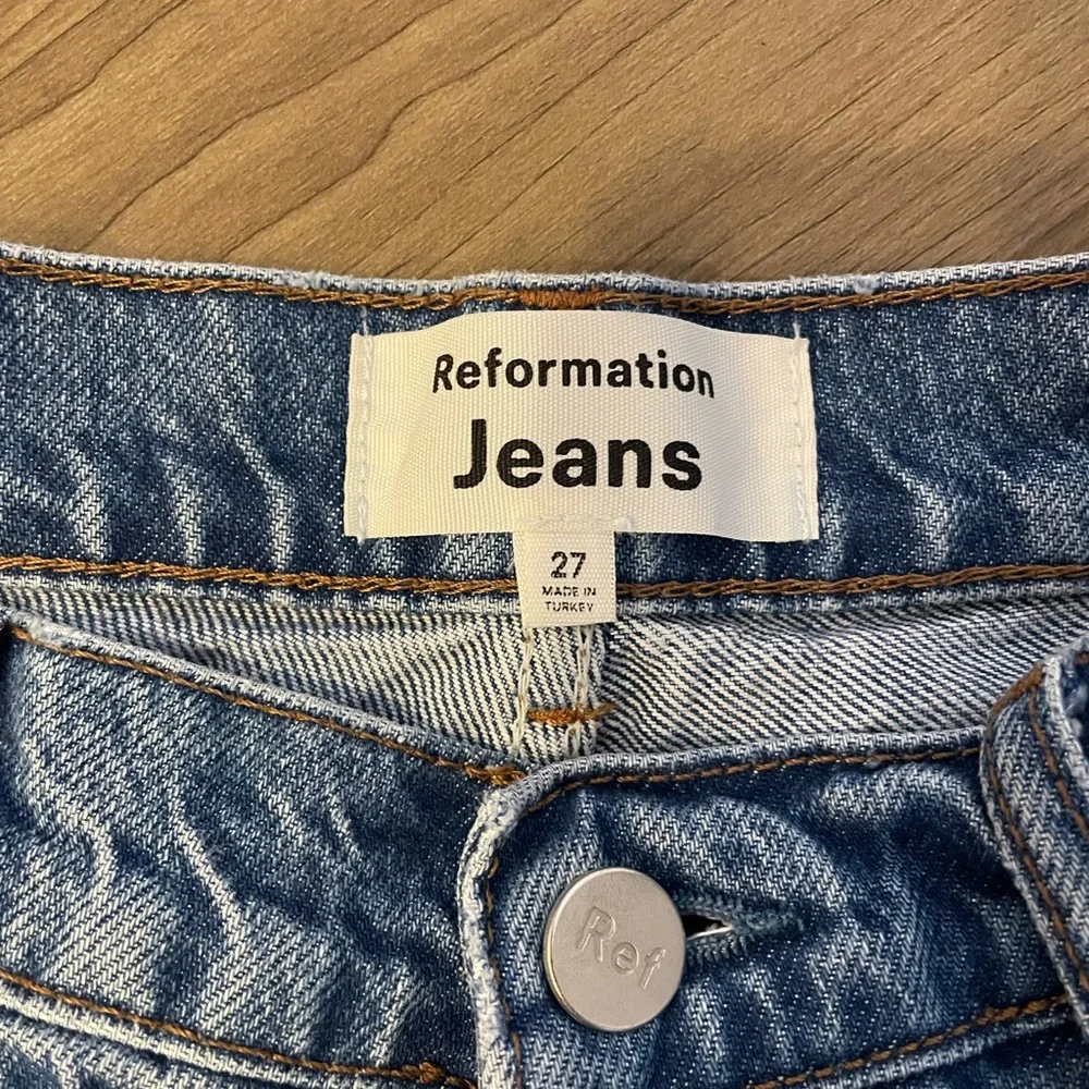 Reformation Cynthia High Rise Straight Jeans - Picture 4 of 5
